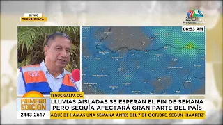 Lluvias aisladas se esperan el fin de semana, pero sequia afectará gran parte del país