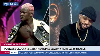 Portable, Charles Okocha Trade Verbal Blows Ahead Celebrity Boxing Rematch