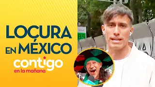 THE PARTY CONTINUES: Roberto Cox hit the streets of Mexico after a key victory - Contigo en la Ma...