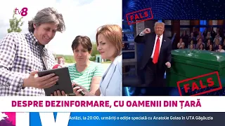 Despre dezinformare cu oamenii din țară: Ediție specială „Alo, TV8”