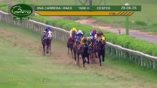 Hipódromo Monterrico - 9na Carrera 29 Junio 26