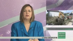 U toku čišćenje neregulisanog dijela rijeke Jošanice