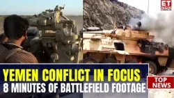 Yemen War: Houthi Rebels Target Armoured Vehicles In Dramatic Battlefield Video | World News