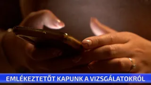 Emlékeztetőt kapunk a vizsgálatokról