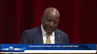 NGURARE HONOURS CUBA'S LIBERATION SUPPORT - nbc
