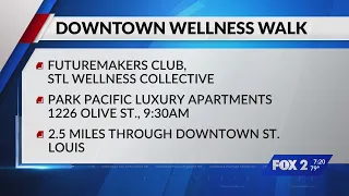 Free wellness walk helps build community in downtown St. Louis