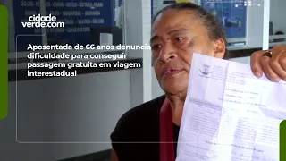 66-year-old retiree reports difficulty obtaining free ticket for interstate travel
