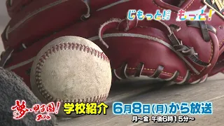 Dream Koshien! 2026 School Introductions [Airs from Monday, 6/8]