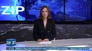 ZIP - 5.8.2026. - SREDIŠNJE VIJESTI Z1 TELEVIZIJE