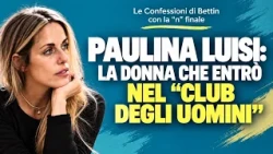 PAULINA LUISI: THE FIRST WOMAN TO CHALLENGE THE "MEN'S CLUB"