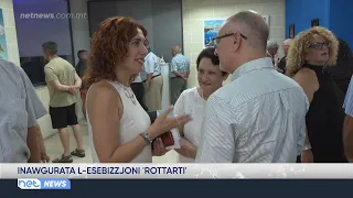 IInawgurata l-esebizzjoni 'rottaArti'