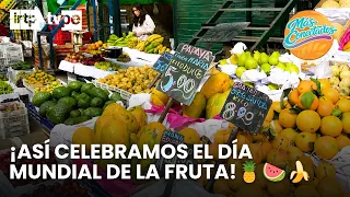 ¡Celebramos el Día Mundial de la Fruta con un recorrido lleno de sabor, color y buenos precios! 🍊🍌🍉