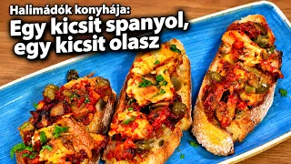 Halimádók konyhája: Egy kicsit spanyol, egy kicsit olasz