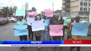 Edo Tipper Drivers' Association, Civil Society Activists Protest Planned Leadership Election