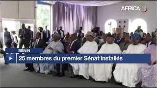 Bénin - Réforme constitutionnelle : les 25 membres du premier Sénat installés