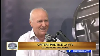 30.07.2026 - CRITERII POLITICE LA VTV CU GHEORGHE SMEOREANU -  INVITAT: CONSTANTIN ROTARU