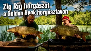 Zig Rig horgászat a Golden Hook horgásztavon