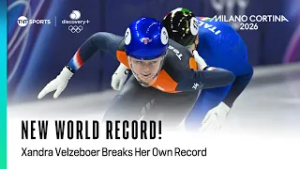 Xandra Velzeboer breaks the WORLD RECORD in Women's Short track 500m! ? | Winter Olympics 2026