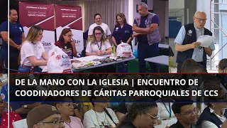 Encuentro de coordinadores de cáritas parroquiales de Caracas ❤️🤝 | De la Mano con la Iglesia ⛪️