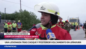 Incendio destruyó vivienda en el sector sur de Punta Arenas