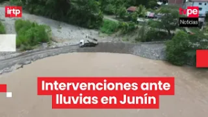Junín: refuerzan trabajos de limpieza y descolmatación ante lluvias y riesgo de inundaciones