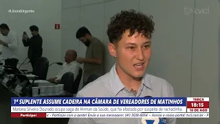 1ST ALTERNATE TAKES SEAT ON MATINHOS CITY COUNCIL