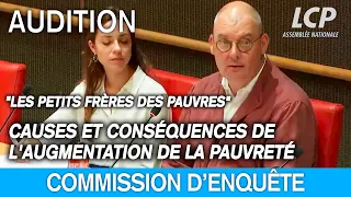 L'association "Les petits frères des pauvres" est auditionnée sur l'augmentation de la pauvreté