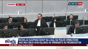 Nicholas Kaufman iginiit na ligal na police operations ang mga drug war killings