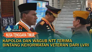 NTT Police Chief and Deputy Governor Receive Veteran Honorary Star from LVRI
