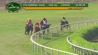 Hipódromo Monterrico - 5ta Carrera 22  Agosto 26