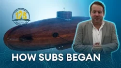 Would you get in? We explore the strange early designs of military submarines