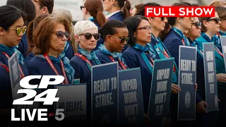WestJet strike deadline nears with no deal in sight | CP24 Live at Five for July 31, 2026