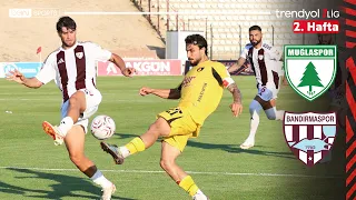 Muğlaspor - Bandırmaspor | Match HIGHLIGHTS Week 2 | Trendyol 1. Lig - 2026/27