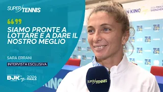 Exclusive interview with Sara Errani ahead of the Billie Jean King Cup Finals