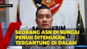 SEORANG ASN DI SUNGAI PENUH DITEMUKAN TERGANTUNG DI DALAM KAMAR
