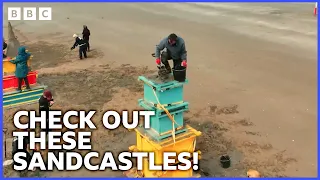 The Best Sandcastle Sculptures | Race Against the Tide