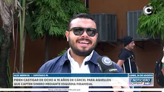 ¡Hasta 15 años de cárcel! Proponen penas severas para quienes operen esquemas piramidales