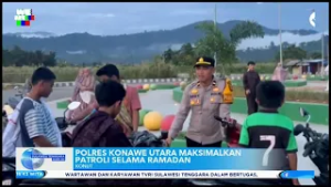 POLRES KONAWE UTARA MAKSIMALKAN PATROLI SELAMA RAMADAN