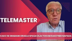 TELEMASTER - Kako se gradjani Izraela spasavaju tokom raketnih napada od strane Irana?