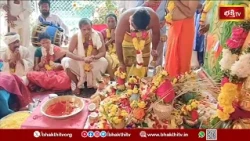 జయశంకర్ భూపాలపల్లి శ్రీ దుర్గామాత ఆలయంలో శిఖర ప్రతిష్ఠాపన సందర్భంగా ఘనంగా ప్రత్యేక పూజలు