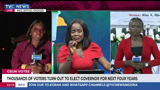 TVC Reporters Give Updates on Osun State Governorship Election