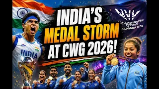 India's Medal Storm at CWG 2026! Mirabai Creates History, Neeraj Reaches Final