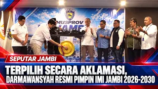 ELECTED BY ACCLAMATION, DARMAWANSYAH OFFICIALLY LEADS IMI JAMBI 2026-2030