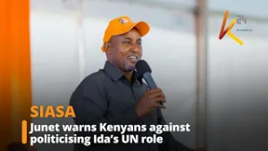 Junet warns Kenyans against politicising Ida’s UN role