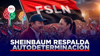 Sheinbaum evita criticar a Ortega y apela a la autodeterminación