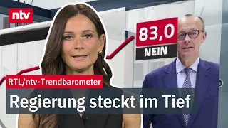 Merz ist unbeliebtester Kanzler der Forsa-Geschichte | ntv