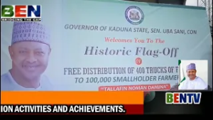 GOV. UBA SANI IS INDEED WORKING HARD FOR THE PEACE & PROGRESS OF KADUNA STATE, AND PEOPLE ARE HAPPY