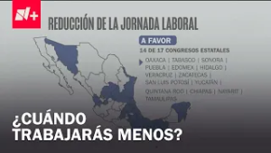 Avanza reforma para reducir la jornada laboral a 40 horas; va a congresos locales - En Punto