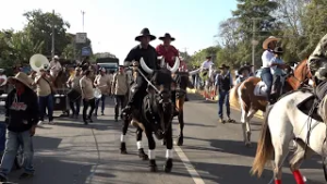 Gran éxito en el desfile hípico tradicional de Diriomo