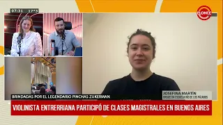 Violinista entrerriana participó de clases magistrales en Buenos Aires - 29/09/26